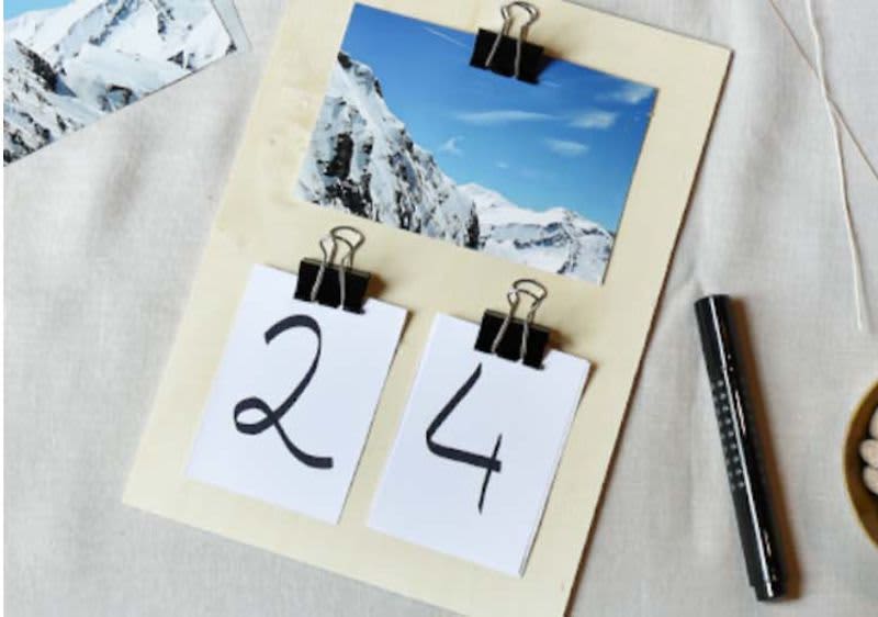 DIY Tischkalender