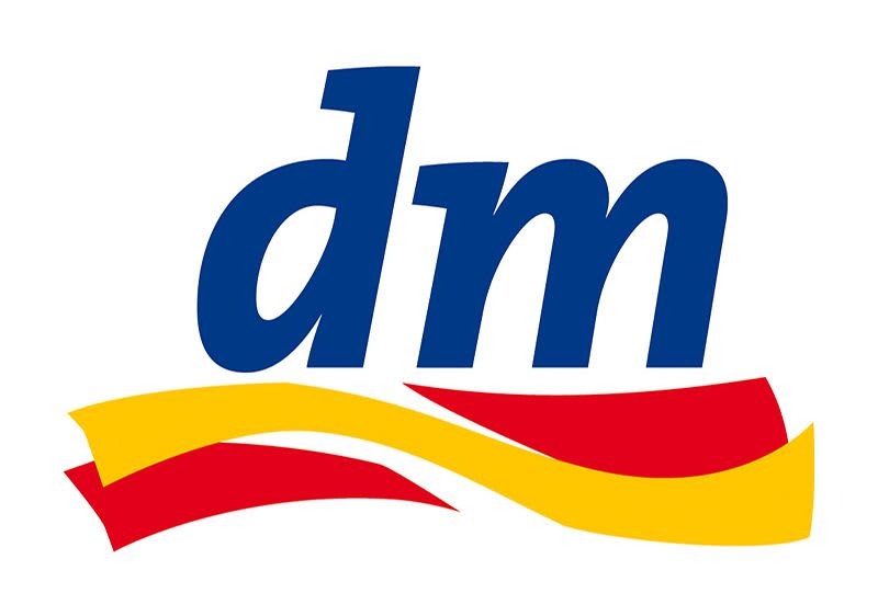 Nuovo logo dm con l'inconfondibile onda