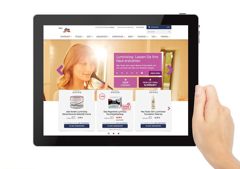 meindm.at, il primo store online, apre nel 2014 in Austria