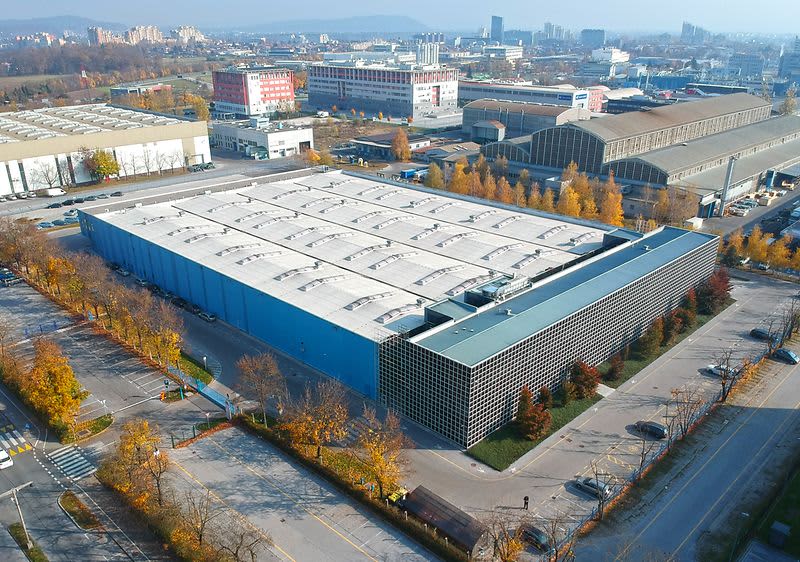 La sede di dm Slovenia