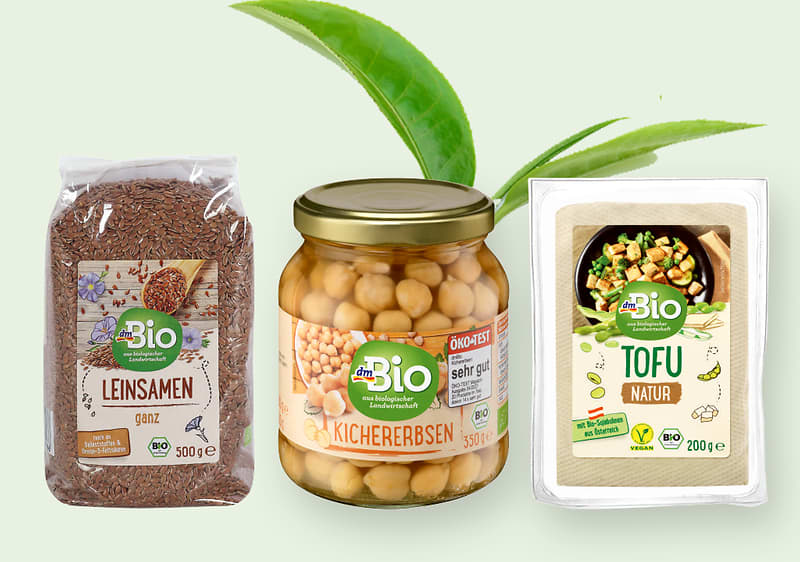 Go vegan con i prodotti dmBio