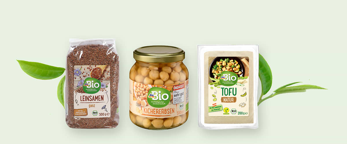 Go vegan con i prodotti dmBio