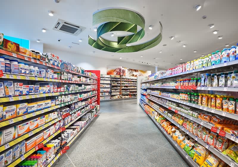 Punto vendita dm integrazione e alimentazione