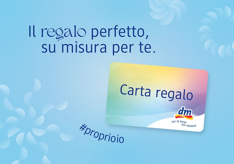 Carta regalo dm