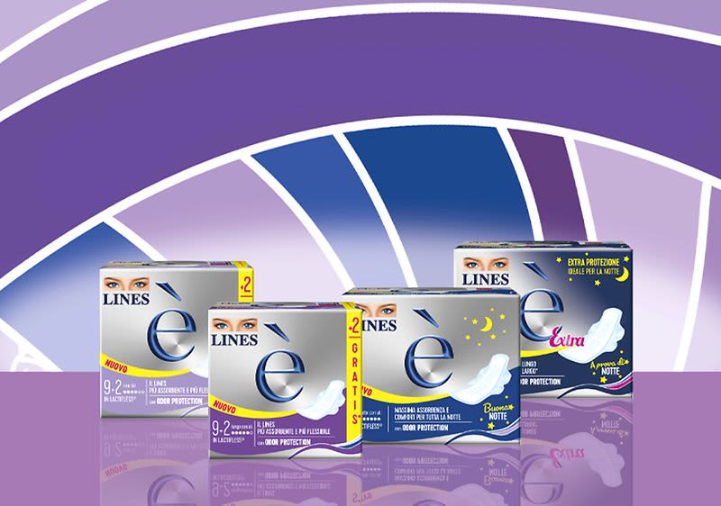 Lines è: l’assorbente innovativo