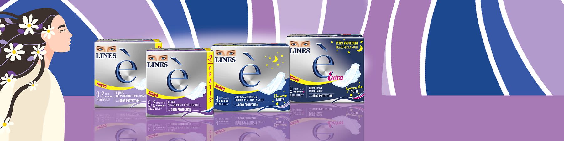 Lines è: l’assorbente innovativo 
