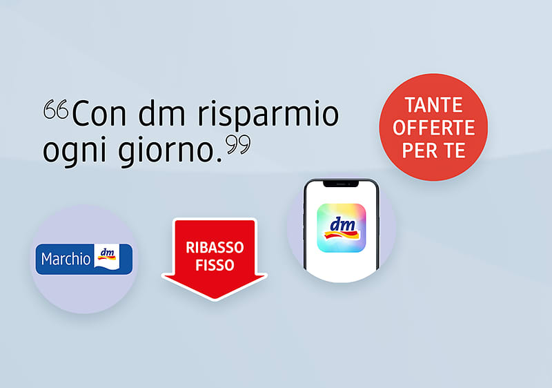 Risparmia con la qualità dm