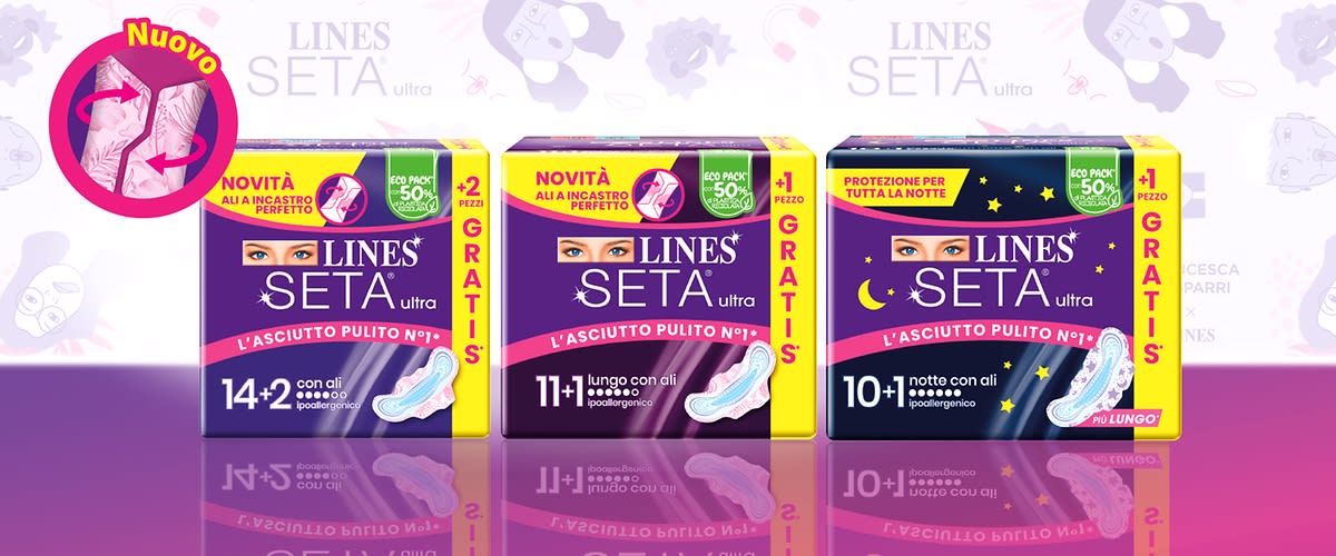 Assorbenti Lines Seta Ultra