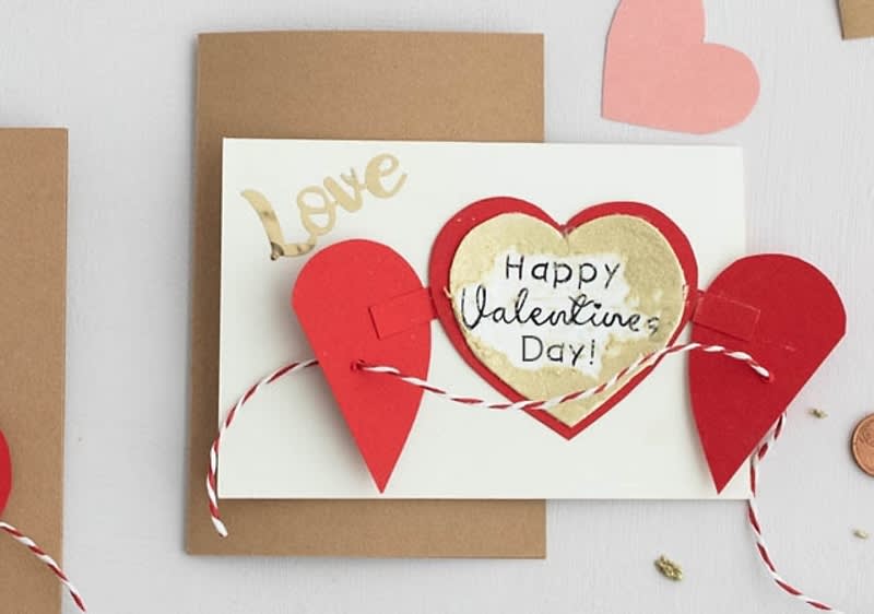 Grußkarte Valentinstag