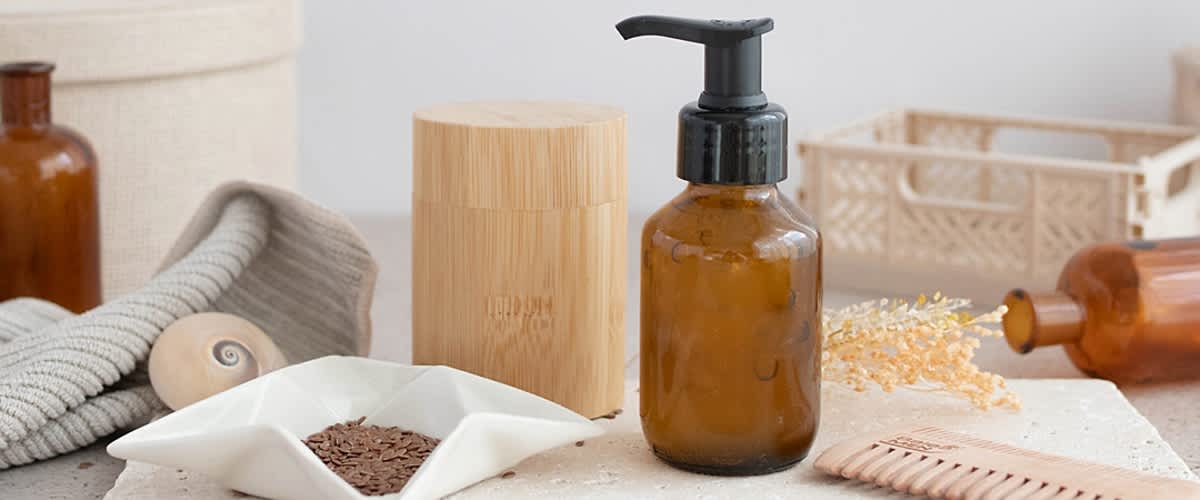 Gel per capelli fai da te con semi di lino