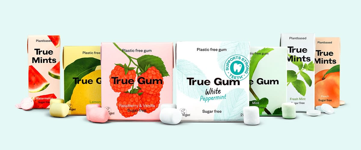 True gomme da masticare e mentine naturali