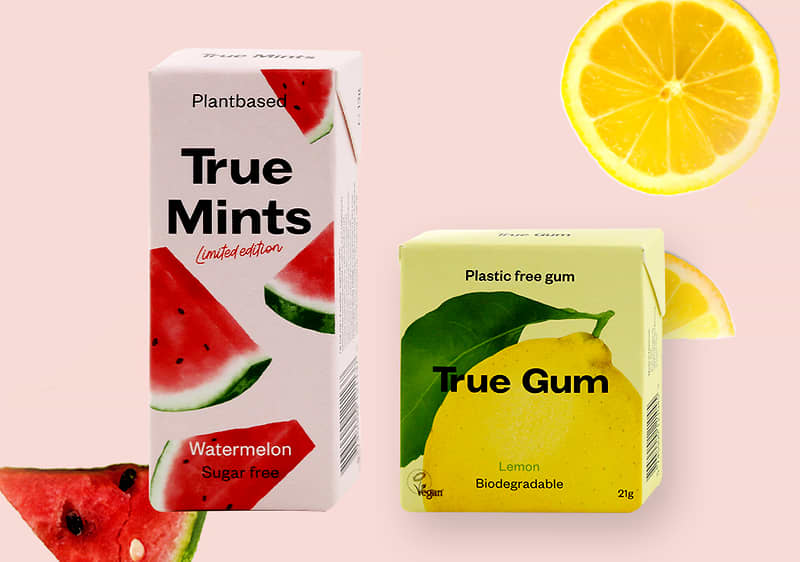 True gum e true mints