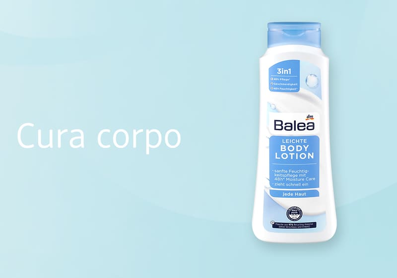 Cura corpo Balea