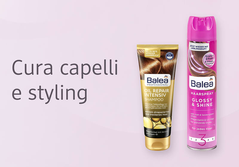 Cura capelli e styling Balea