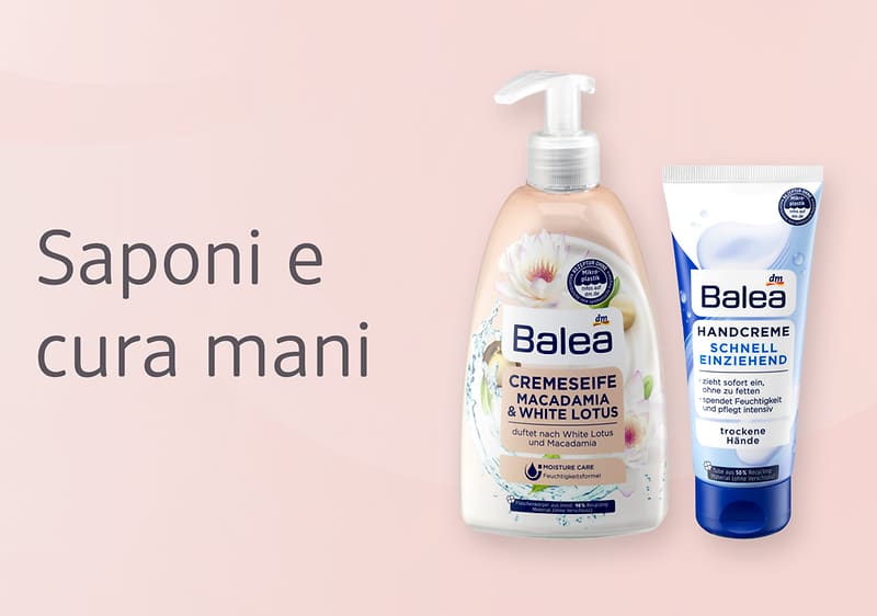 Sapone e cura mani Balea