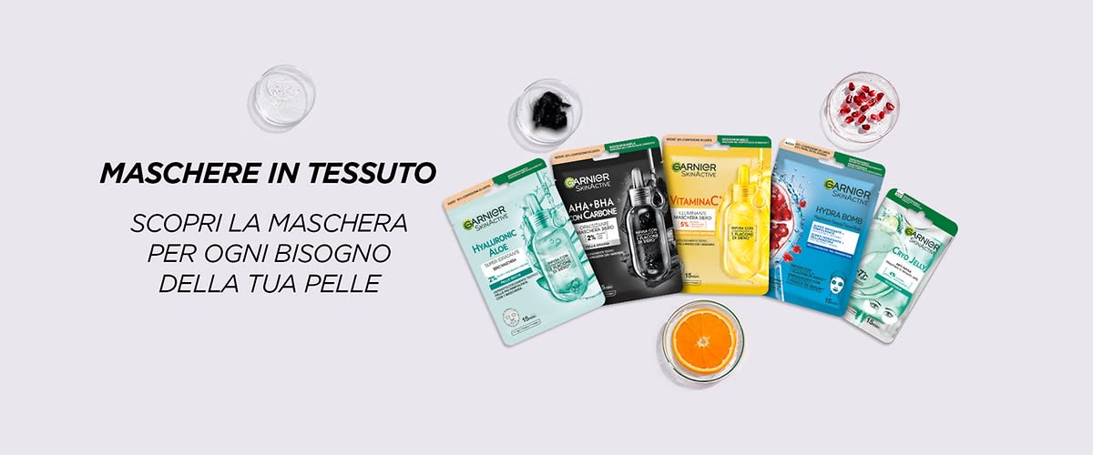 Maschere viso in tessuto Garnier Skincare
