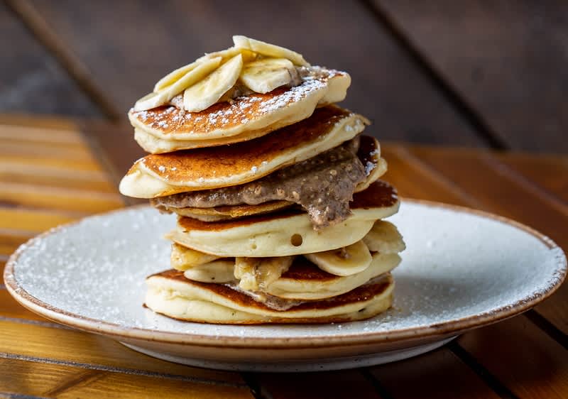 Pancakes proteici