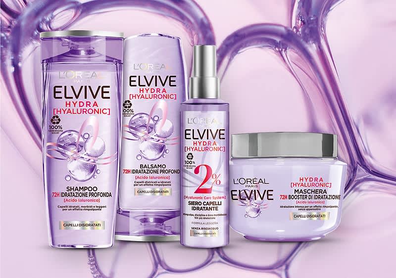 Prodotti Hydra Hyaluronic di Elvive