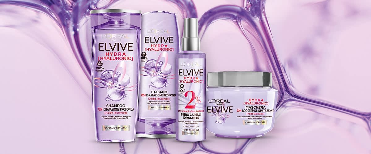 Prodotti Hydra Hyaluronic di Elvive