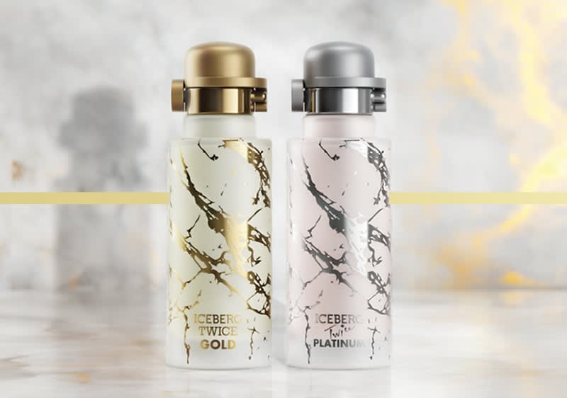 ICEBERG Twice Gold&Platinum per lui e per lei