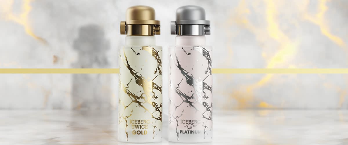 ICEBERG Twice Gold&Platinum per lui e per lei