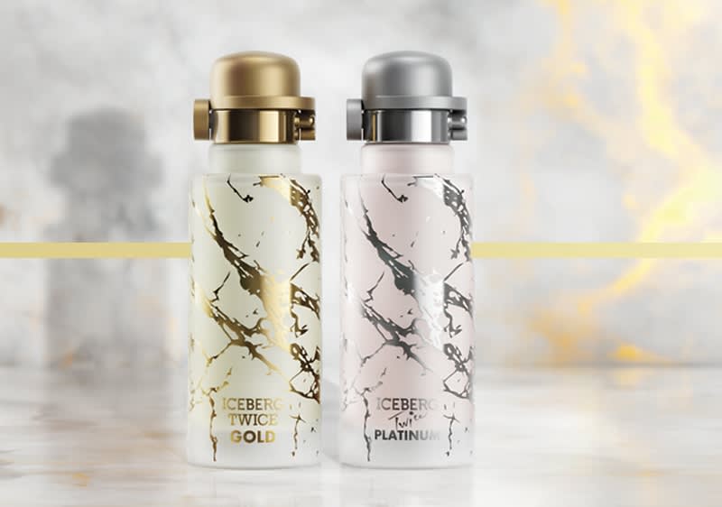 ICEBERG Twice Gold&Platinum per lui e per lei