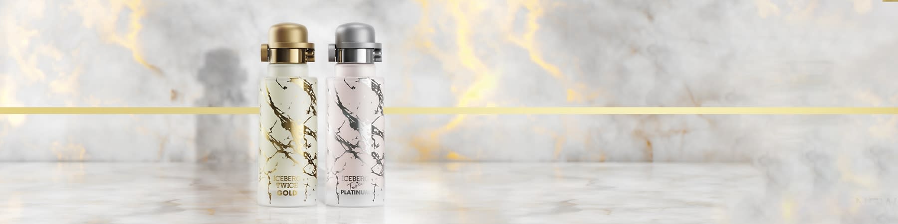 ICEBERG Twice Gold&Platinum per lui e per lei