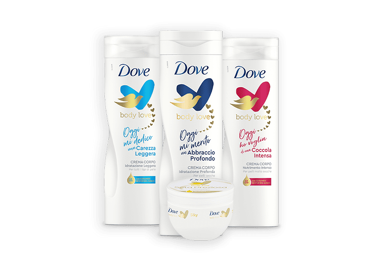 Prodotti Dove Body Love