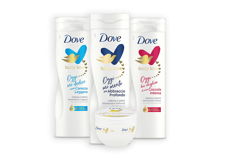 Prodotti Dove Body Love