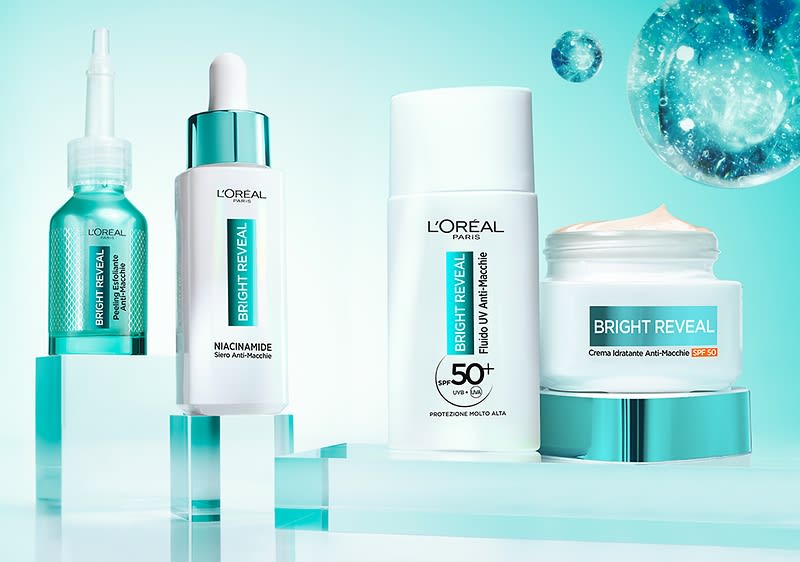 Nuova gamma anti-macchie Bright Reveal di L'Oréal Paris