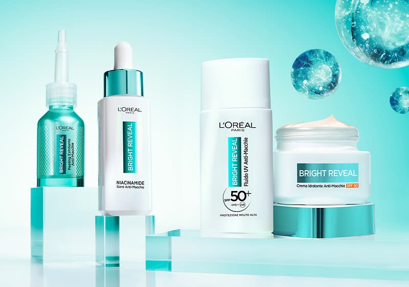 Nuova gamma anti-macchie Bright Reveal di L'Oréal Paris
