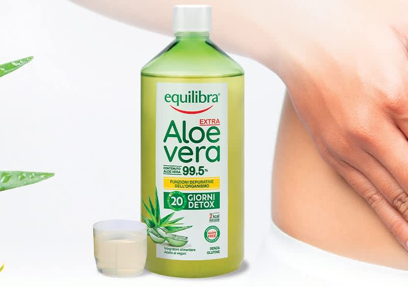 Aloe vera EXTRA di equilibra: con pura polpa