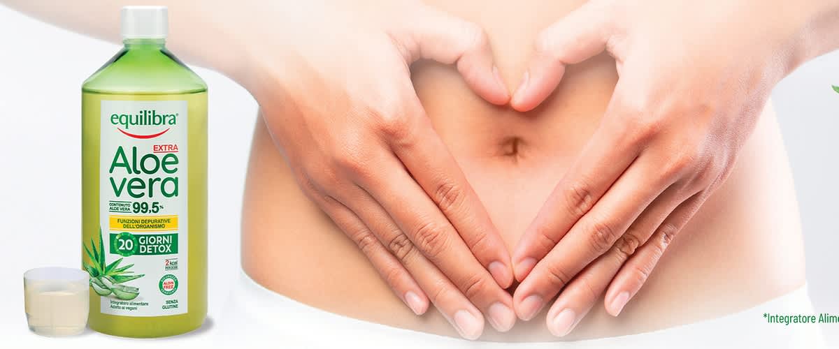 Aloe vera EXTRA di equilibra: con pura polpa