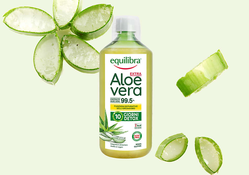 Aloe vera EXTRA di equilibra: con pura polpa