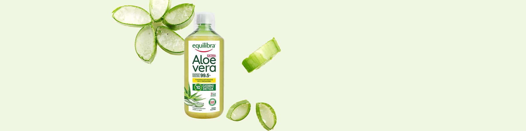 Aloe vera EXTRA di equilibra: con pura polpa