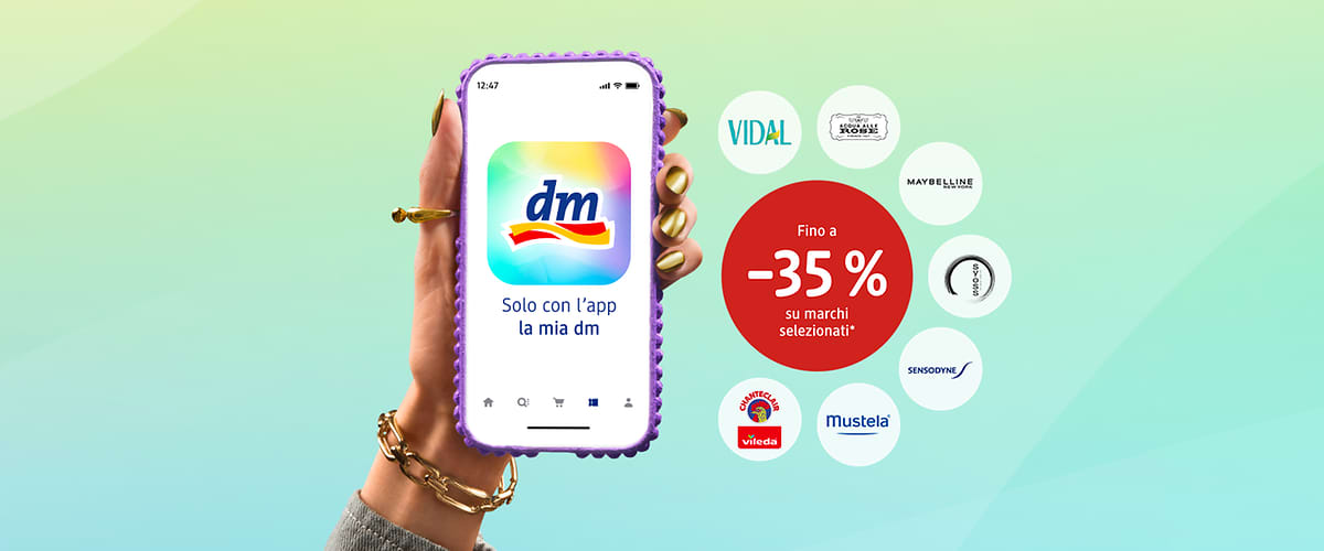 Offerte del mese app "la mia dm"