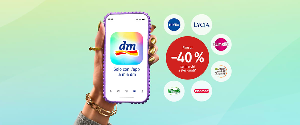 Offerte del mese app "la mia dm"