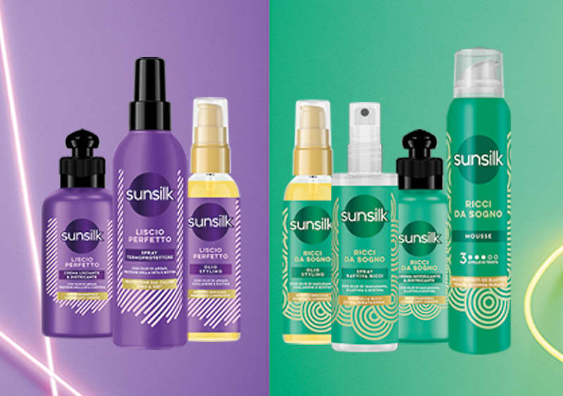 Sunsilk liscio perfetto e ricci da sogno