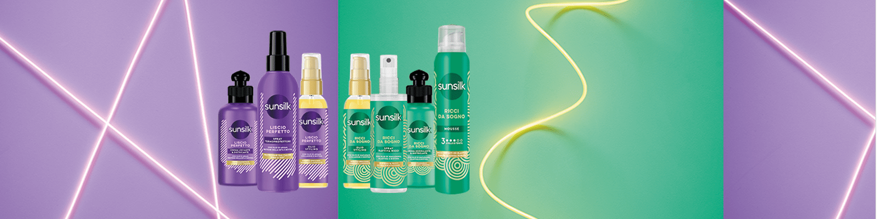 Sunsilk liscio perfetto e ricci da sogno