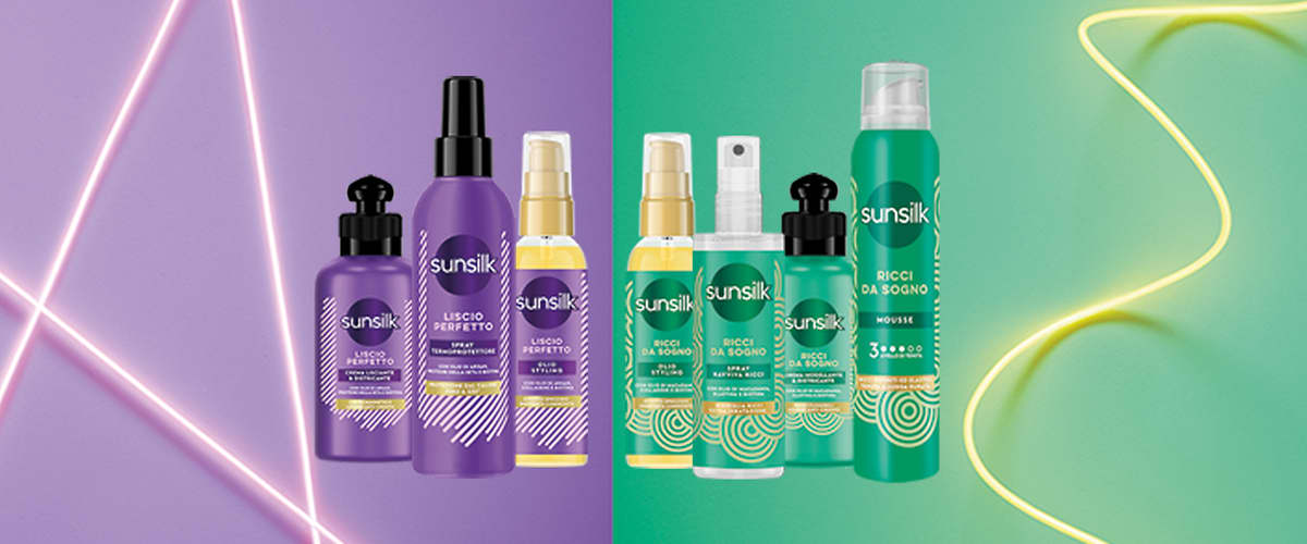 Sunsilk liscio perfetto e ricci da sogno