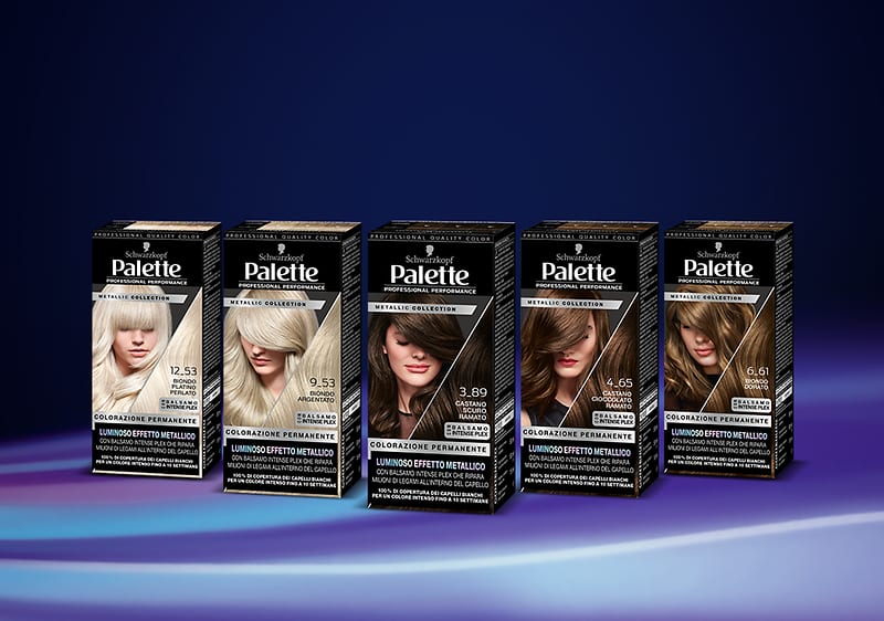 Schwarzkops Palette Metallic Collection prodotti