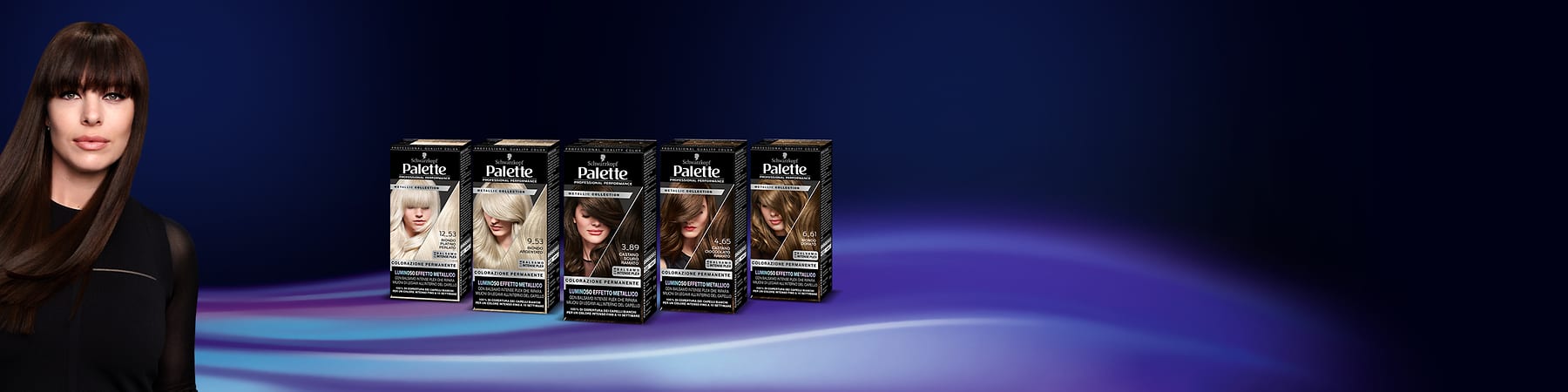 Schwarzkops Palette Metallic Collection prodotti