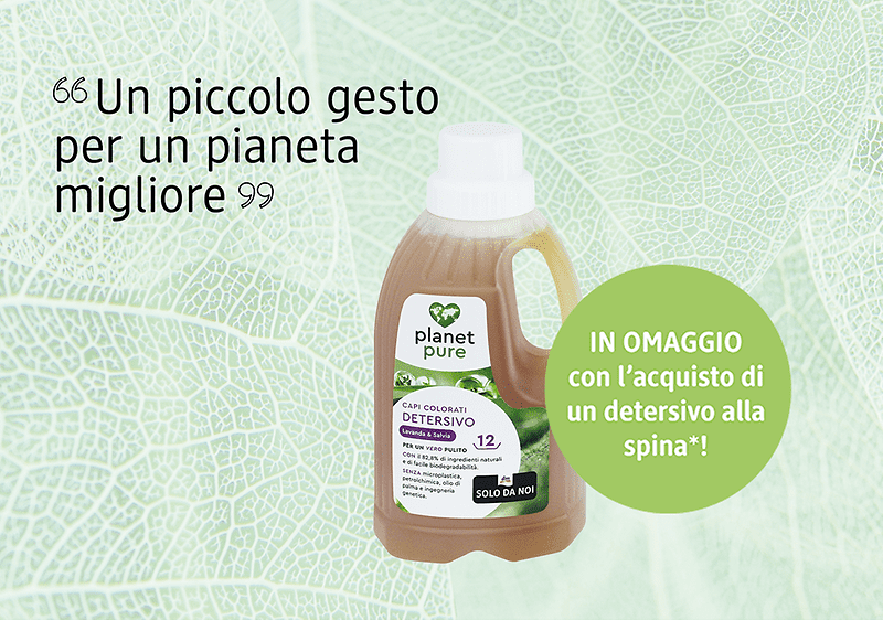 Detersivi alla spina omaggio