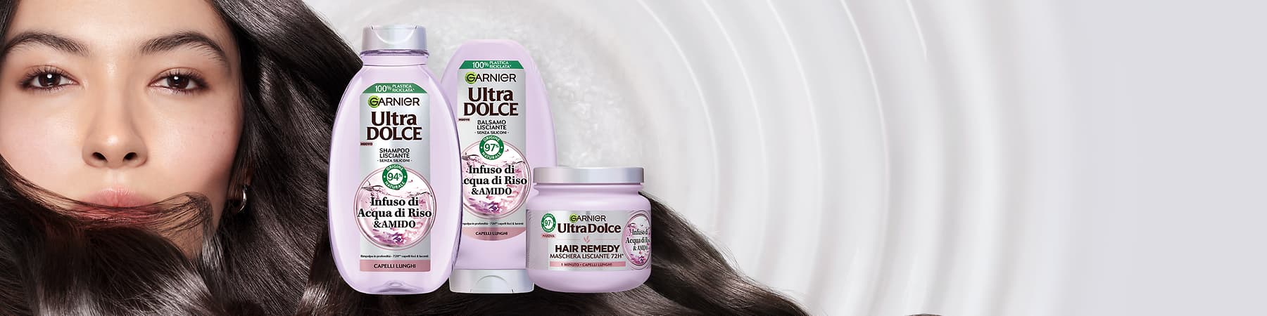 Garnier Ultra Dolce infuso acqua di riso e amido