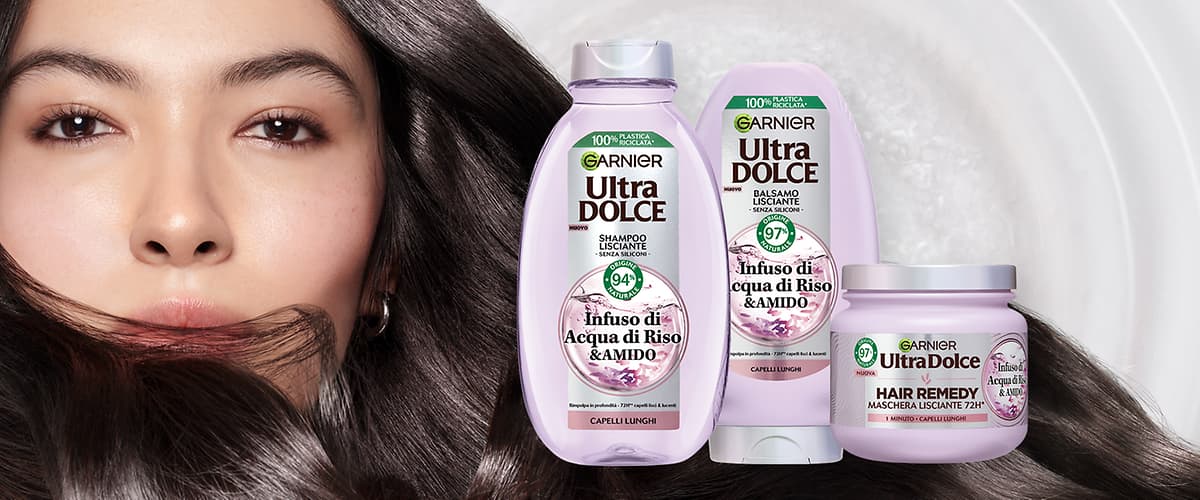 Garnier Ultra Dolce infuso acqua di riso e amido