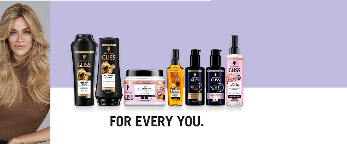 Schwarzkops Gliss prodotti