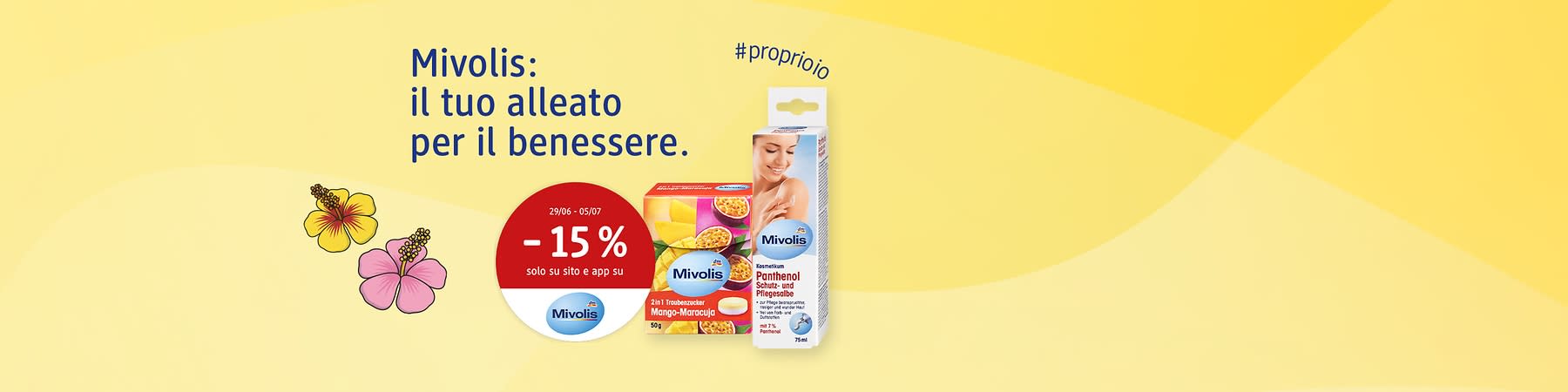-15% prodotti Mivolis