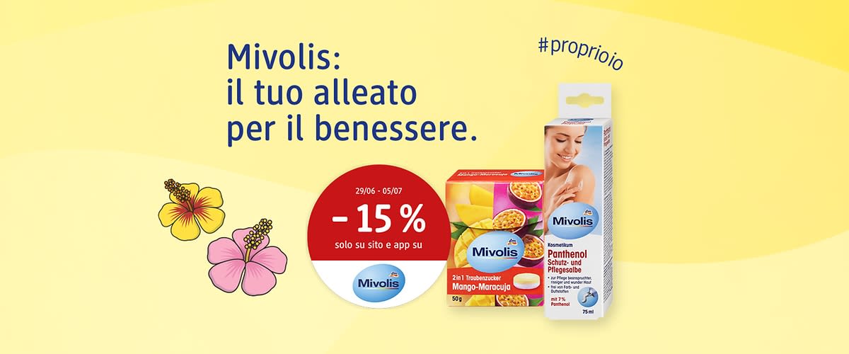 -15% prodotti Mivolis