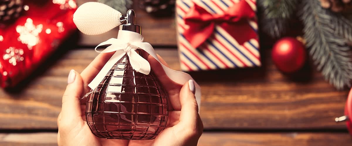 flacone profumo natale