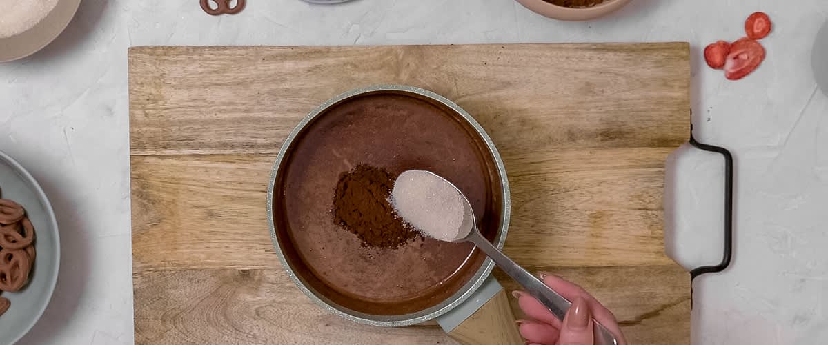 Cioccolata calda vegana